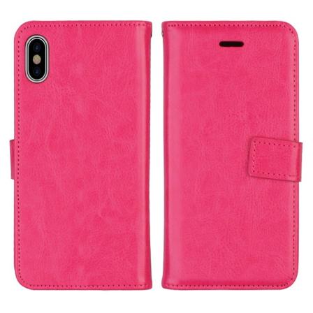 iPhone X/XS - Elegant Pungeetui (Jensen) Rosa