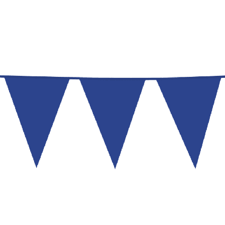 Flaggbanderoll blå - flera storlekar 30x45 cm - Partyninja.se