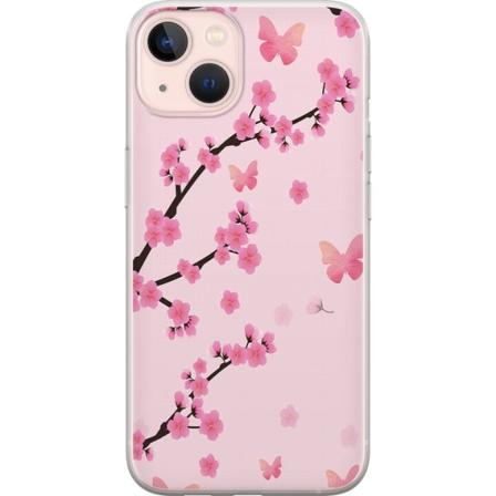 Apple iPhone 13 mini L pin kyv kuori Kukat