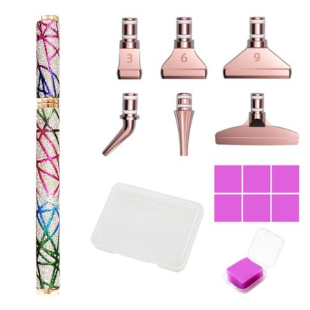 Glitter Diamond painting Penna Point Drill Pennor STYLEB STYLEB