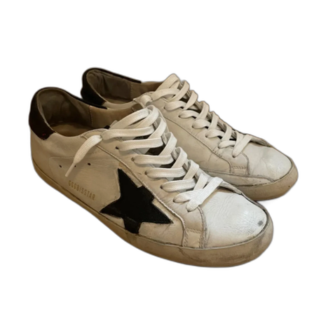 Golden Goose black heel tab