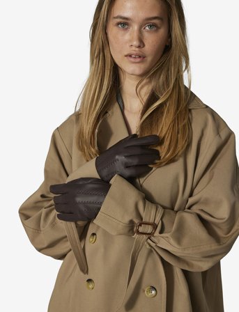 Adax Adax Glove Sisse - Brown - S