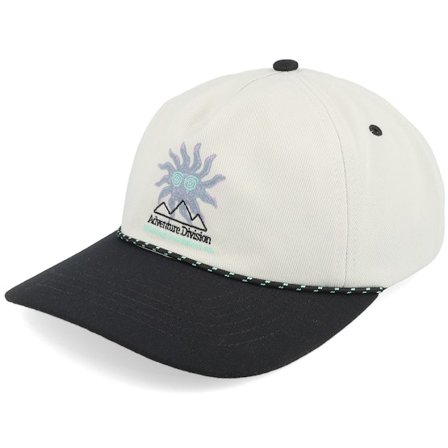 Billabong - Beige - unconstructed - Cap - Adiv Vintage Khaki Strapback White/Black Adjustable - Hatstore