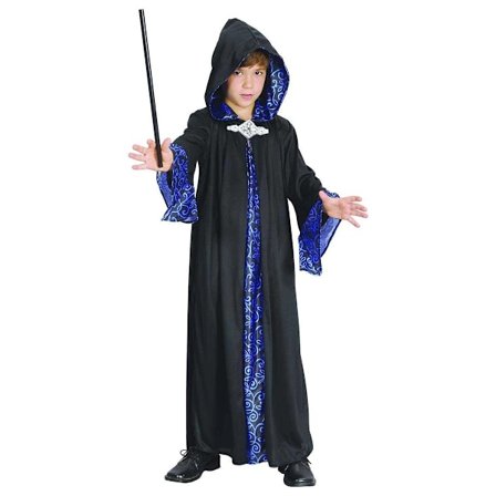 Troldmandskostume, 7-9 år