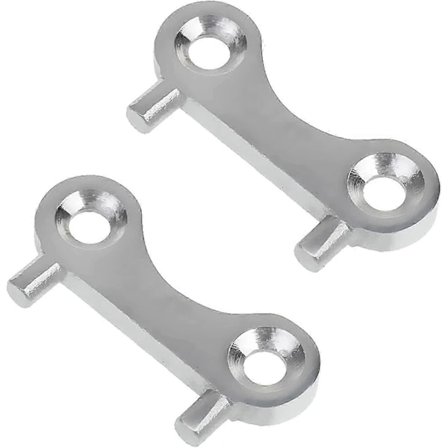 PIAO 2 stk. Båd Gasdæksel Nøgle, 316 Rustfrit Stål Marine Bayliner Båd Dæksel Gas Udskiftningsnøgle til Brændstof Vandtank