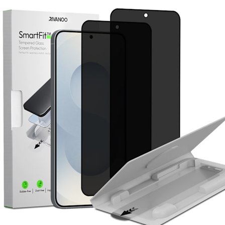 2-PACK Samsung S25 Plus Privacy Skærmbeskytter - Hærdet Glas | [SmartFit Refill System] - Boblefri