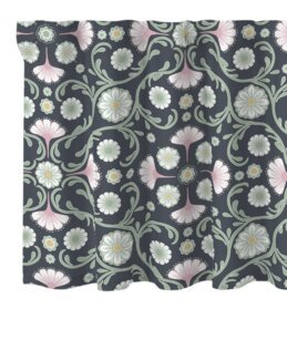 Multibåndskappe Malva med trykt motiv Marine