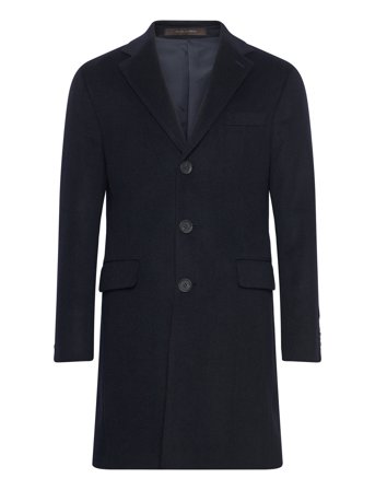 Oscar Jacobson Sylar Coat - Navy - 54