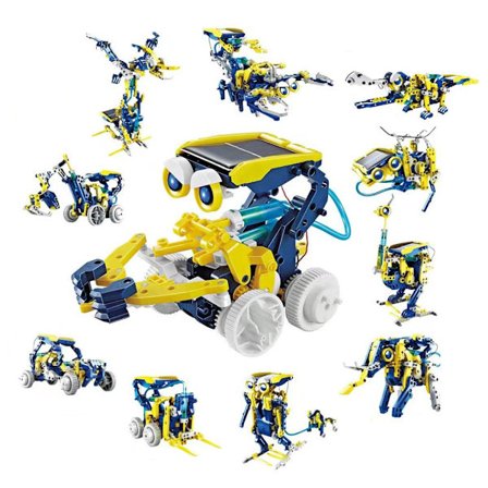 Aurinkorobotti-lelu lapsille 11 in 1 Hydraulinen tieteellinen robotti