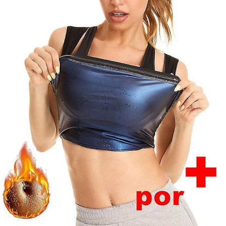Lequeen Herr Neopren Svett Bastuväst Waist trainer Slimming Body Shapers Väst Shapewear Korsett Gym Underkläder Dam Fat Burn Linne,väst Dam Pro