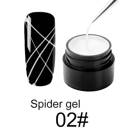 3D-maling edderkopp negler gel kreativ ledningstrekk neglelakk neglekunst for manikyr