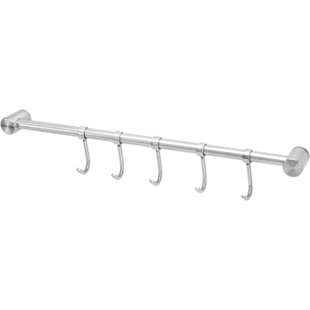 Rostfri kökshängare med 5 krokar - Kökshängare