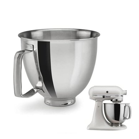 Rostfri Skål till KitchenAid 4.5QT / 5QT köksassistent