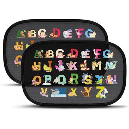 Vauvan auton aurinkosuoja UV-suojalla, itseliimautuva auton ikkuna