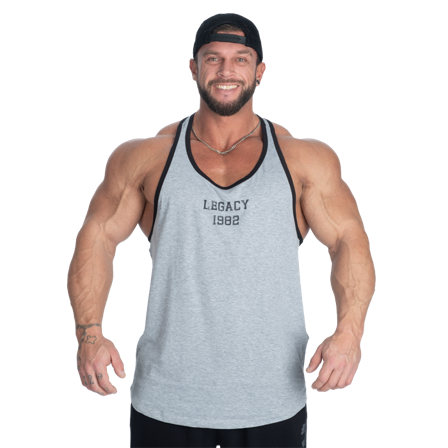 Better Bodies Legacy Essential T‐Back Linne Grå