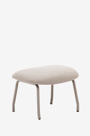 Kave Home - Fotstöd - belina - Beige - Fotpallar & puffar - Från Homeroom
