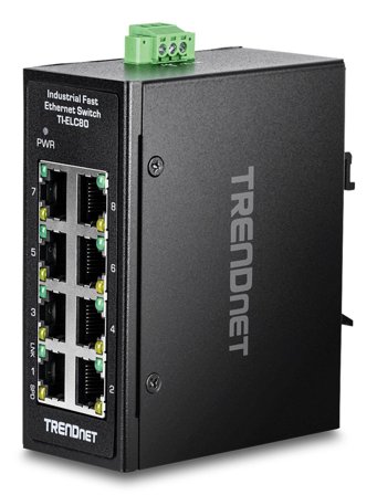 TRENDnet 8-Port Industrial Fast