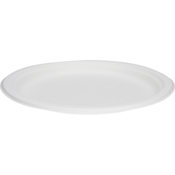 Bagasjetallerken hvit 26 cm