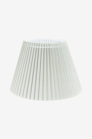 PR Home - Lampunvarjostin Karin, laskostettu 32 cm - Valkoinen - Lampunvarjostimet - - Homeroom