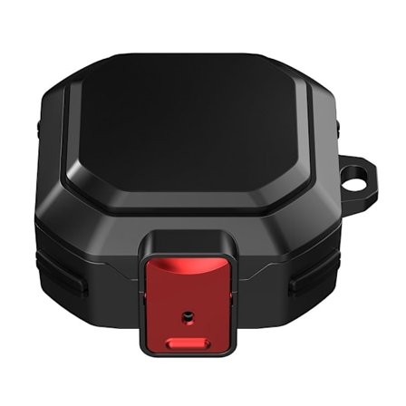 Samsung Galaxy Buds2 / Buds Pro / Buds Live laddningsfodral med spänne - Svart / Röd