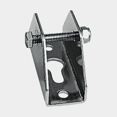 Fästbygel för buffert med 22 mm rör