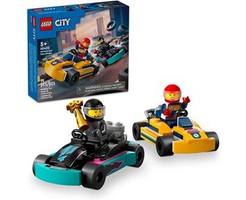 LEGO-City Great Vehicles Gokarter og racerkjørere 60400-LEGO City Gokarter og racerkjørere 60400-LEGO-LEGO