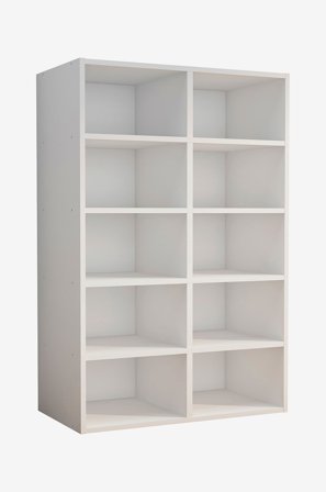 VCM - Vcm Skohylle Hinsol M 10 rom - Hvit - Skoskap - Fra Homeroom