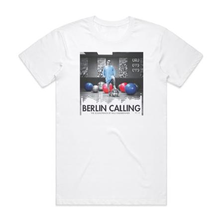 Paul Kalkbrenner Berlin Calling Album Cover T-Shirt Vit S