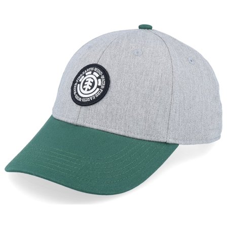 Element - Grå adjustable Keps - Treelogo 2.0 Cap Mid Grey Heather Adjustable @ Hatstore