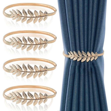 4 st Gardinomtag 36cm, Gardinomtag Fönsterklämma, Gardinomtag, Gardinband, för Hem, Kontor, Hotell, Fönsterdekoration [DB]