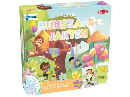 TACTIC Spel Lär dig Kunskapsjakten från 4år - Lyreco - Skola och förskola - Lekmaterial - Spel - Från 3 - 4 år