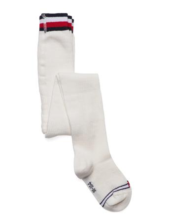 Th Kids Tight 1P Socks & Tights Tights Hvid Tommy Hilfiger
