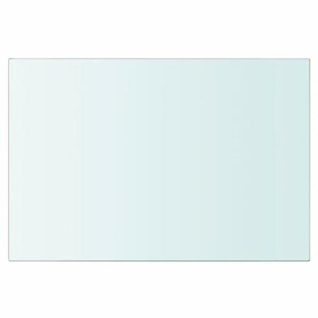 Vidaxl Hyllplan Glas Genomskinlig 30x20 Cm Transparent