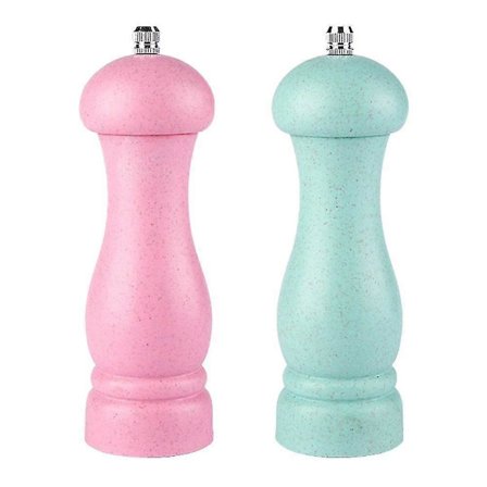 Högkvalitativ Salt- och pepparkvarn i ekträ med justerbar grovlek och påfyllningsbar - Excellence