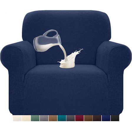 Spandex Jacquard Vattentätt Stretch Sofföverdrag med Halkfritt Skum (1 Sits, Tibetansk)