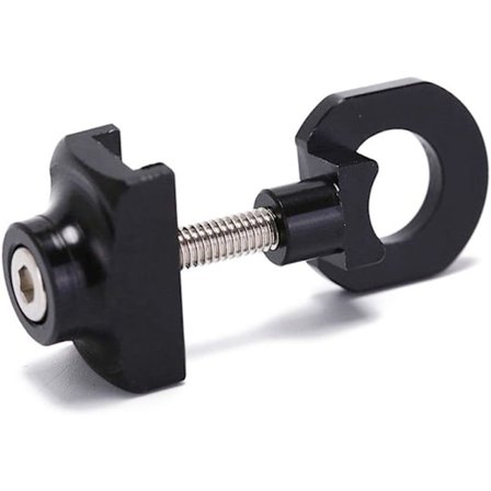 Kædestrammer til Mountainbike Single Speed Konverter Aluminium Legering Fastgørelse Flydende Trinse Justerbar Fjeder