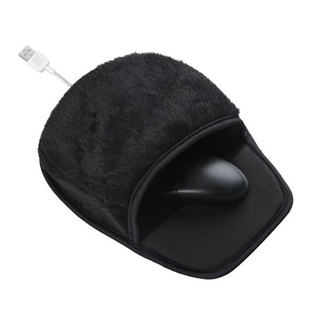 USB-opvarmet musemåtte Håndvarmer julegave til computer pc bærbar notesbog