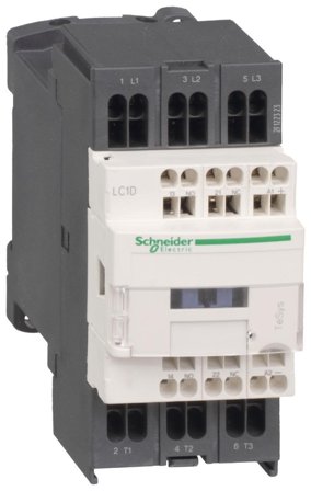 Schneider Electric LC1D093BL Kontaktor 1 Öp + 1 Sl, 4 kW, 9 A, 24 VDC, Elfördelning & strömförsörjning