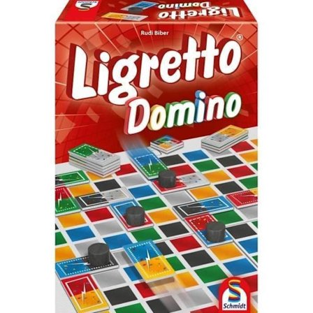 Taktikspel och familjespel - Schmidt Spiele - Ligretto Domino - Flerfärgad - 2 till 6 spelare