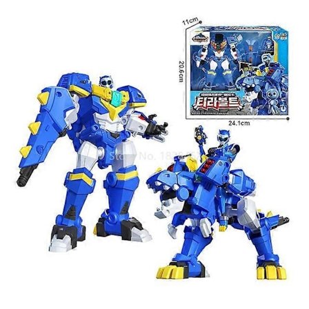 Mini Force 2 Super Dinosaur Force Transformationsrobot Leksak Actionfigur MiniForce X Simuleringsdjur Transformationsdinosaur Leksak - WELLNGS