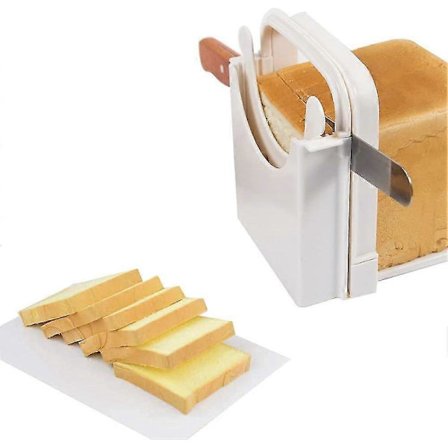 Brødskjærer, justerbar tykkelse Skjæremaskin Kake- og brødskjærer Toastskjærer Manuell justerbar nivellering Brødskjærer Kake for brød T (FMY)