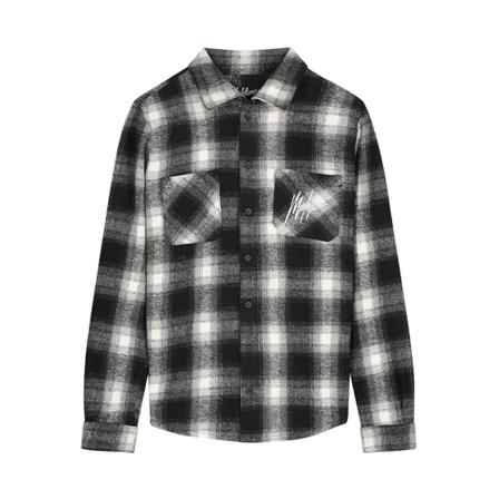 Malelions, Unity Flannel Zwart, Heren, Maat:S