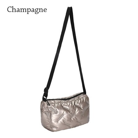 Skuldertaske Underarmstasker CHAMPAGNE