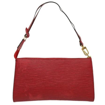 Louis Vuitton Vintage, Pre-owned Leather louis-vuitton-bags Rood, Dames, Maat:ONE Size