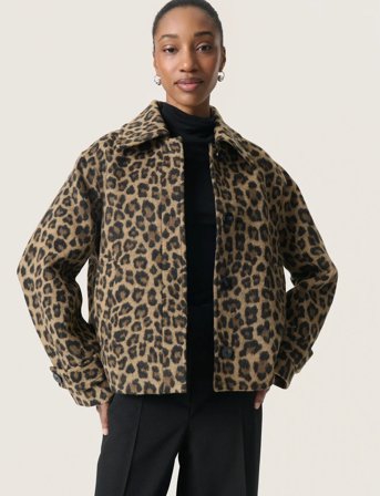 Soaked in Luxury Slleony Akeleje Jacket - Brown - L