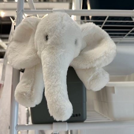 45 cm elefantdukke barnas sovedukke plysjleketøy beroligende elefantdukke putegave