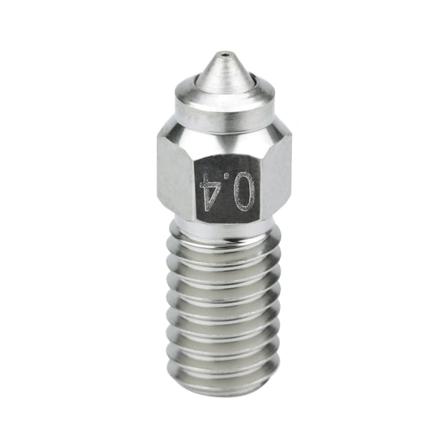Bimetalliskt 3D-skrivarmunstycke Högtemperaturbeständigt slitstarkt för Neptune 4/4PRO 0,4 mm 0,6 mm 0.4mm