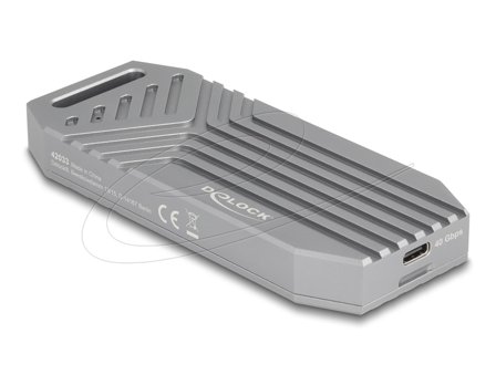 Delock M.2 NVMe SSD Gehäuse USB 40 Gbps - werkzeugfrei