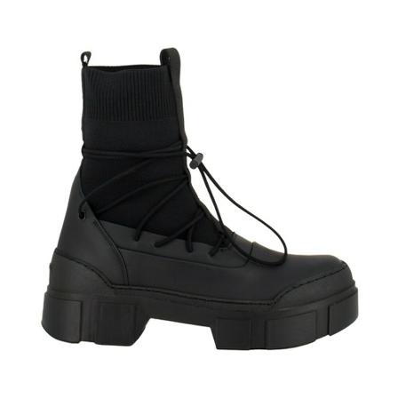 Vic Matié, Lace-up Boots Czarny, Kobieta, Rozmiar: 37 EU