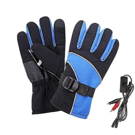 Unisex Touch Screen Handskar Vinter Elektriska Värmehandskar Vinter Skidhandskar